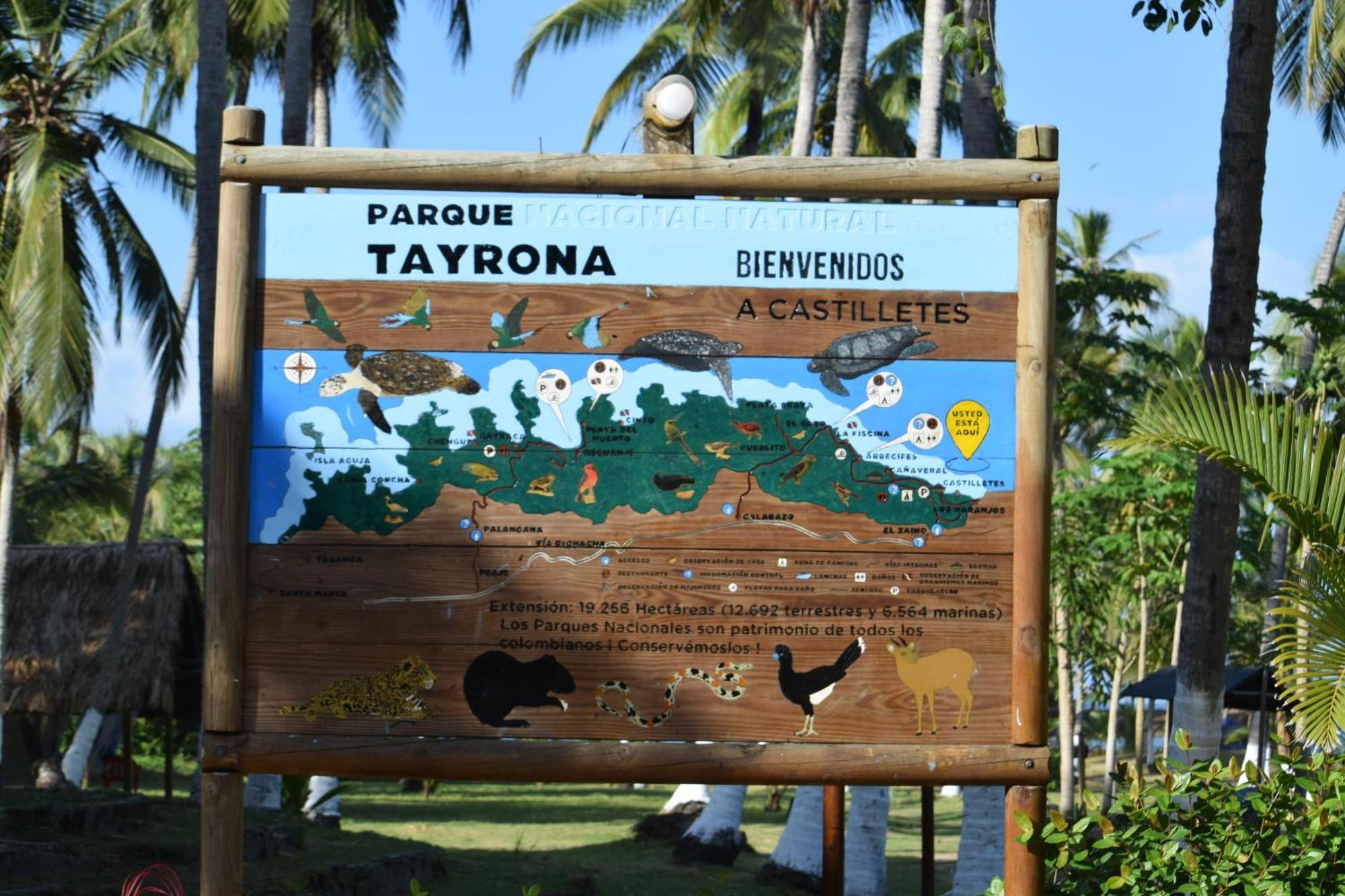 Casa De Campo Castillete Dentro Del Parque Tayrona Эль-Саино Экстерьер фото