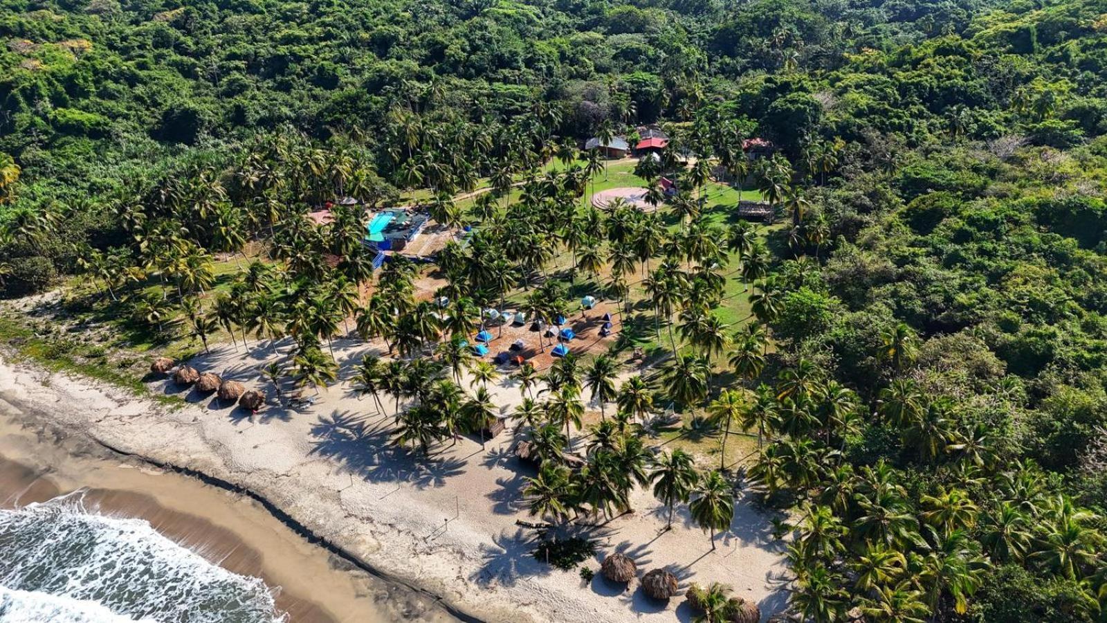 Casa De Campo Castillete Dentro Del Parque Tayrona Эль-Саино Экстерьер фото